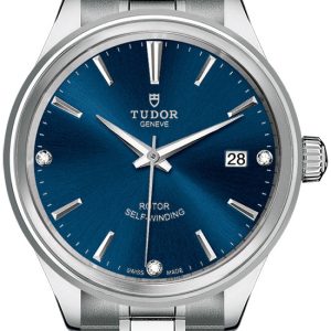 Tudor M12500-0013 Style Blå/Stål Ø38 mm