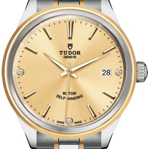 Tudor M12503-0004 Style Gulguldstonad/Gulguldtonat stål Ø38 mm