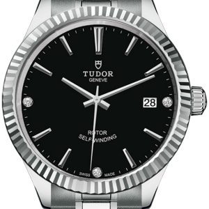 Tudor M12510-0009 Style Svart/Stål Ø38 mm