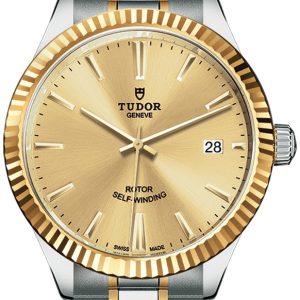 Tudor M12513-0001 Style Gulguldstonad/Gulguldtonat stål Ø38 mm