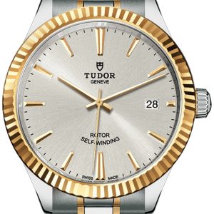 Tudor M12513-0003 Style Silverfärgad/Gulguldtonat stål Ø38 mm