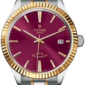 Tudor M12513-0013 Style Röd/Gulguldtonat stål Ø38 mm