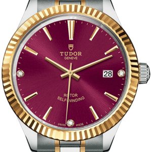 Tudor M12513-0015 Style Röd/Gulguldtonat stål Ø38 mm