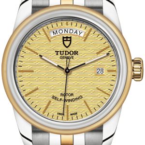 Tudor M56003-0003 Glamour Day-Date Gulguldstonad/18 karat gult guld