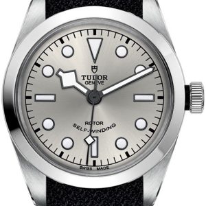 Tudor M79500-0014 Black Bay Silverfärgad/Textil Ø36 mm