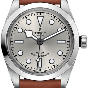 Tudor M79500-0016 Black Bay Silverfärgad/Läder Ø36 mm