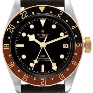 Tudor M79833MN-0003 Black Bay GMT Svart/Läder Ø41 mm