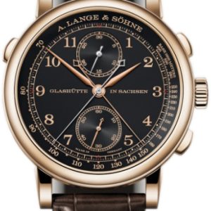 A. Lange & Söhne 1815 Herrklocka 425.050 Svart/Läder Ø41.2 mm