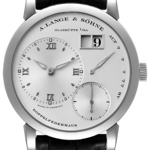 A. Lange & Söhne Herrklocka 191.039 Lange 1 Silverfärgad/Läder