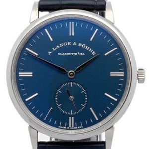 A. Lange & Söhne Herrklocka 219.028 Saxonia Blå/Läder Ø37 mm