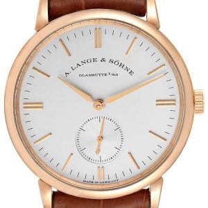 A. Lange & Söhne Herrklocka 219.032 Saxonia Silverfärgad/Läder