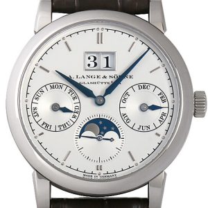 A. Lange & Söhne Herrklocka 330.026 Saxonia Silverfärgad/Läder