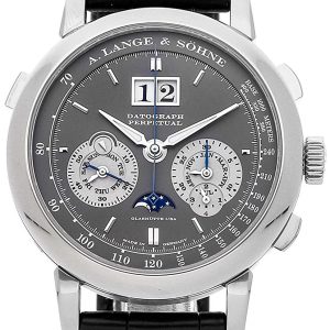 A. Lange & Söhne Herrklocka 410.038 Saxonia Grå/Läder Ø41 mm