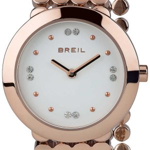 Breil 99999 Damklocka TW1767 Vit/Roséguldstonat stål Ø28 mm