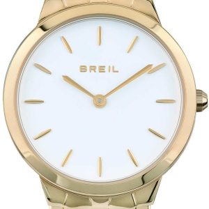 Breil Damklocka TW1901 Vit/Gulguldtonat stål Ø31 mm