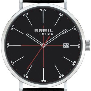 Breil Herrklocka EW0548 Tribe Svart/Läder Ø41 mm