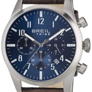 Breil Tribe Herrklocka EW0229 Blå/Läder Ø42 mm