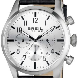 Breil Tribe Herrklocka EW0230 Silverfärgad/Läder Ø42 mm