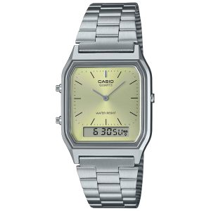 Casio Timeless AQ-230A-9AMQYES - Unisex - 30 mm - Digital - Quartz - Plexiglas