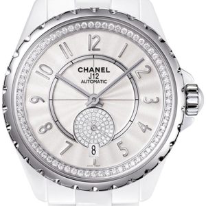 Chanel Damklocka H3841 J12 Vit/Keramik Ø36.5 mm