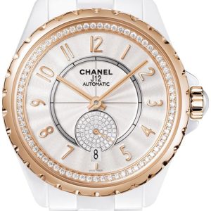 Chanel Damklocka H3843 J12 Vit/Keramik Ø36.5 mm