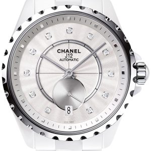 Chanel Damklocka H4345 J12 Vit/Keramik Ø36.5 mm