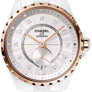 Chanel Damklocka H4359 J12 Vit/Keramik Ø36.5 mm