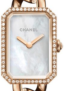 Chanel Damklocka H4411 Premiere Vit/18 karat roséguld