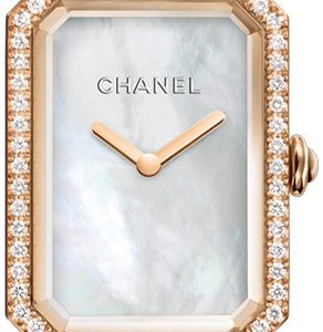 Chanel Damklocka H4412 Premiere Vit/18 karat roséguld