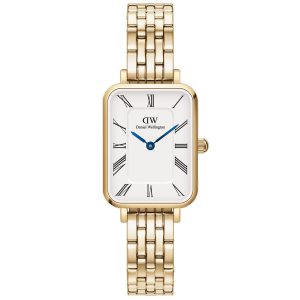 Daniel Wellington Quadro Roman DW00100688 - Dam - 20 mm - Analogt - Quartz - Mineralglas