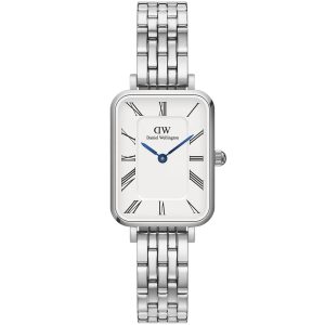 Daniel Wellington Quadro Roman DW00100691 - Dam - 20 mm - Analogt - Quartz - Mineralglas