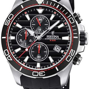 Festina 99999 Herrklocka F20370-6 Svart/Gummi Ø44.3 mm