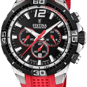 Festina 99999 Herrklocka F20523-7 Svart/Gummi Ø45 mm