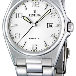 Festina Damklocka F16375-5 Vit/Stål Ø31 mm