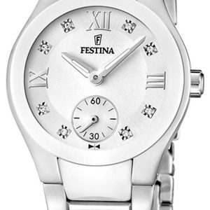 Festina Damklocka F16588-2 Vit/Stål Ø32 mm