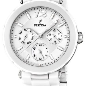 Festina Damklocka F16641-1 Sport Vit/Keramik Ø38 mm