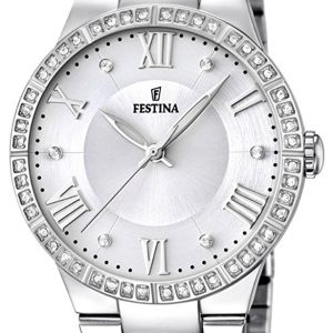 Festina Damklocka F16719-1 Vit/Stål Ø36 mm