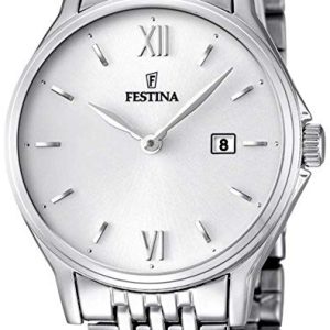 Festina Damklocka F16748-2 Classic Silverfärgad/Stål Ø31 mm