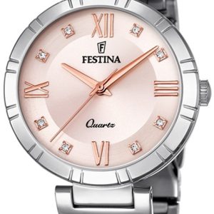 Festina Damklocka F16936-C Mademoiselle Roséguldstonad/Stål Ø32 mm