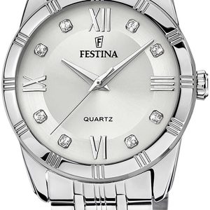 Festina Damklocka F16940-A Silverfärgad/Stål Ø33 mm