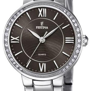 Festina Damklocka F20220-2 Svart/Stål Ø30 mm