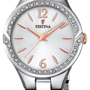 Festina Damklocka F20246-1 Vit/Stål Ø29 mm