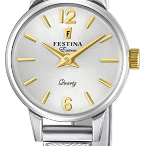 Festina Damklocka F20262-2 Dress Silverfärgad/Stål Ø20 mm