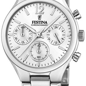 Festina Damklocka F20391-1 Silverfärgad/Stål Ø36 mm