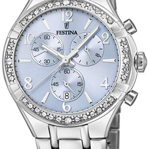 Festina Damklocka F20392-2 Blå/Stål Ø39 mm