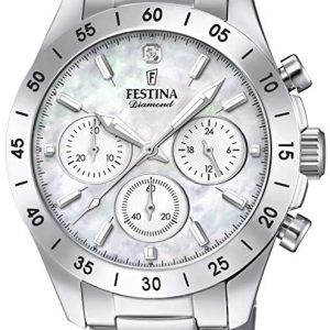 Festina Damklocka F20397-1 Vit/Stål Ø39 mm