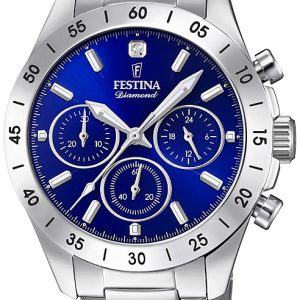 Festina Damklocka F20397-2 Blå/Stål Ø39 mm