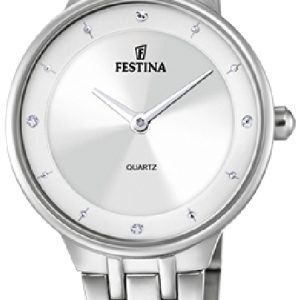 Festina Damklocka F20600-1 Mademoiselle Silverfärgad/Stål Ø30.5 mm