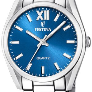 Festina Damklocka F20622-5 Boyfriend Blå/Stål Ø36.8 mm