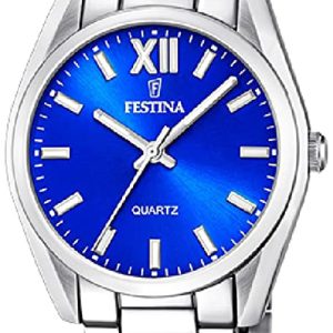 Festina Damklocka F20622-E Boyfriend Blå/Stål Ø36.8 mm